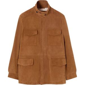 Кожаная куртка мужская Loro Piana, рыжий