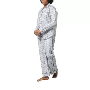 Комплект пижамы Luca из египетского хлопка перкаль Matouk, синий