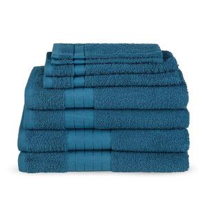 Полотенце для душа Good morningset Tarris 8-teilig, 70x2x140 см цвет petrol