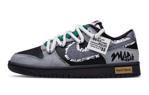 Кроссовки для скейтбординга Dunk Slip с амортизацией, износостойкие, с низким верхом, женские, серо-зеленые Nike, Gray