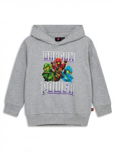 Пуловер с капюшоном LEGO, серый