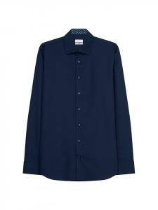 Seidensticker Рубашка - приталенный крой - темно-синего цвета