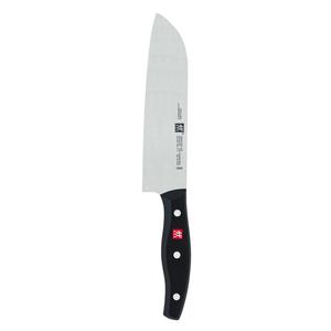 Нож Zwilling Twin Pollux Santoku, 18 см, черный