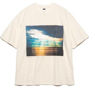 Футболка мужская light beige Nanamica, светло-бежевый