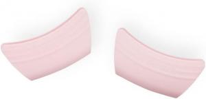 Набор из 2 силиконовых защитных накладок на ручки Le Creuset, универсальные, термостойкие до 250°C, розовые