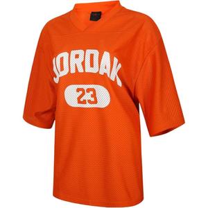 Футболка Mesh женская Orange Jordan, оранжевый