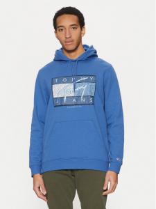 Толстовка обычного кроя Dna Flag Twist DM0DM21100 Tommy Jeans, синий
