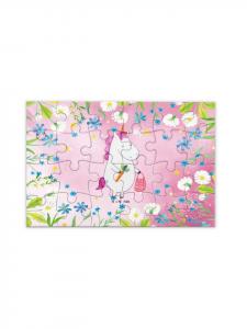 Mr. & Mrs. Panda Головоломка «Единорог, овощи» без слов, пастельно-красного цвета