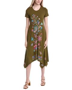 Платье Джонни Вас Кариме Johnny Was, зеленый