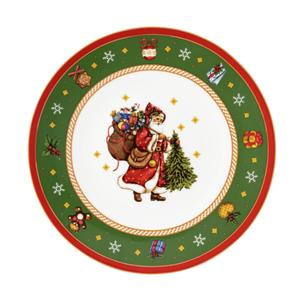 Happy Wintertime Green Тарелка для печенья 31 см Hutschenreuther, красочный/зеленый