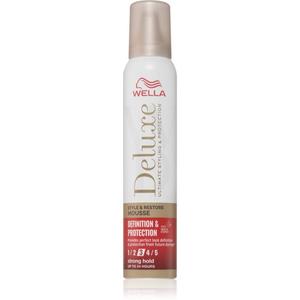 Wella Deluxe Definition & Protection мусс для волос для фиксации формы 200 мл