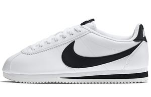 Nike Классические женские кроссовки Cortez белого и черного цвета