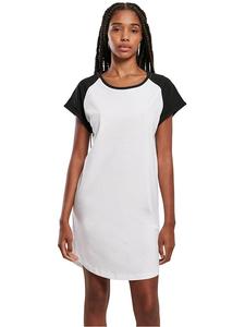 Urban Classics Платье белого/черного цвета