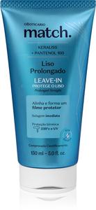 Match. Несмываемый разглаживающий кондиционер для волос с длительным эффектом гладкости Oboticário, 150 мл