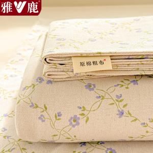 Yalu Простыня 150х230 см из грубого хлопкового льна, утолщенная, цвет Lingxi Nuoxi