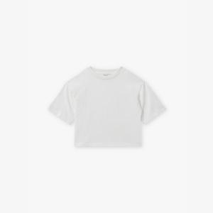 Футболка Cassy свободного кроя из хлопка с заниженной линией плеч 9-13 лет Reiss, белый