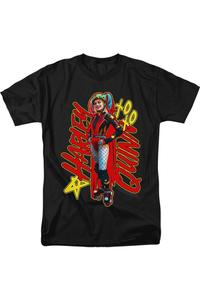 Футболка с коротким рукавом для взрослых Birds Of Prey Harleymania Gildan, черный