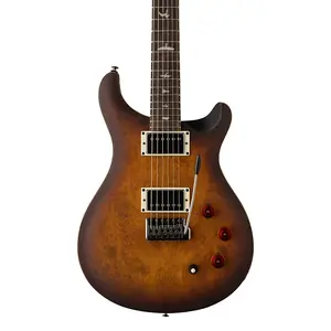 PRS SE Exotic DGT Laurel Burl McCarty Tobacco Burst с чехлом