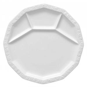 Тарелка для фондю/гриля Maria белая 28 см Rosenthal, белый