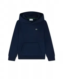 Флисовая толстовка с капюшоном Core Fleece для мальчика Lacoste, синий