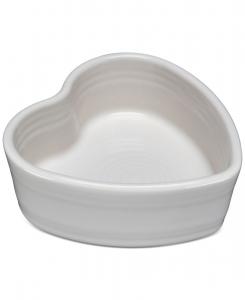 Форма для запекания в форме сердца, 7 унций Fiesta, White