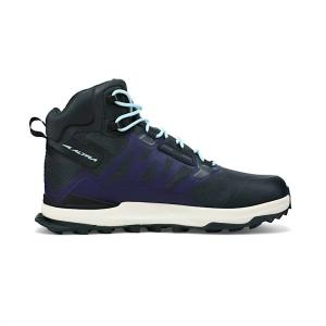 Женские кроссовки Lone Peak All Weather Mid 2 черного цвета ALTRA