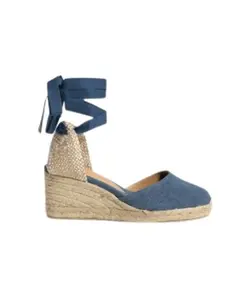 Джинсовые туфли на танкетке Carina 6 002 Castañer, синий