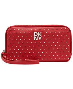Женский кошелек Jenny Zipper Around DKNY, Bright Red