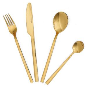 Набор столовых приборов Homla APERI, золото - металл - 20 х 20 х 20 см