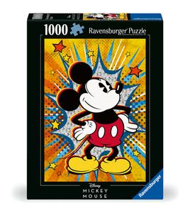 2D пазл Ретро Микки Маус, 1000 деталей Ravensburger