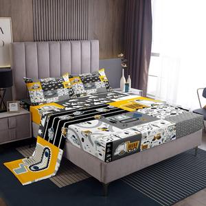 Erosebridal Комплект постельного белья с принтом строительной техники для детей, Car 06