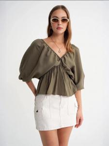 MixRay Блузка в цвете Khaki