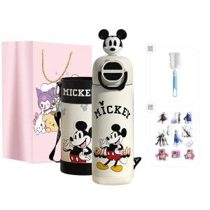 Практичная термокружка 316 из нержавеющей стали 480мл Disney, Mickey Mouse+Cup Cleaning Brush *1, Sticker *1, Shopping Bag *1