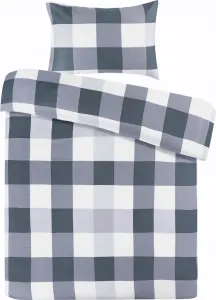 Постельное белье Nevada 100-FR Синее 220см x 240см / 65см x 65см (2 шт.) Kayoom GmbH