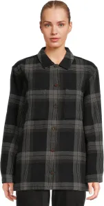 Женская фланелевая рубашка Fjällräven Singi, Black-Iron Grey