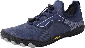 Водные туфли для женщин и мужчин, быстро сохнущие акваноски, противоскользящие туфли для дома и улицы, для плавания, пляжа, бассейна, серфинга, йоги, лодок и путешествий Generic, синий