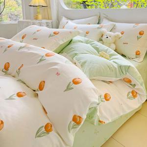 LUOLAI HOME Комплект постельного белья 4 предмета, размер 220x240 см