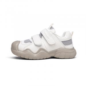 Детские повседневные кроссовки Anti Kick, дышащие и легкие NAVIGARE, бежевый серый