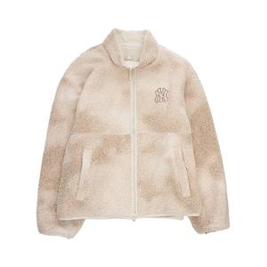 MLB Нью-Йорк Янкиз бархатная куртка Унисекс, New York Yankees/Cream