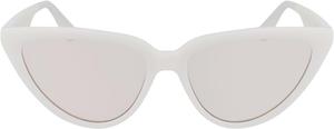 Солнцезащитные очки "кошачий глаз" Calvin Klein Jeans Ckj23658s женские, White