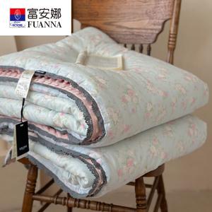 Fuanna Одеяло зимнее 200х230 см, двусторонний батист, 100% хлопок, вес 3,75 кг, цвет Rose