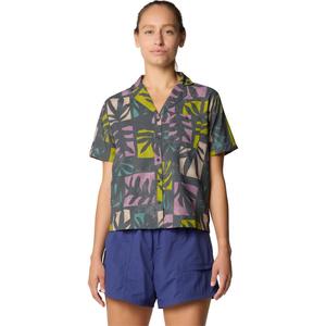 Женская футболка Trail Sender с коротким рукавом Mountain Hardwear, Volcanic Meadows Print