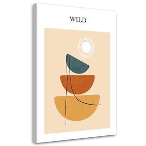 Картина арт-принт KUNSTLOFT Abstract Shapes, бежевый