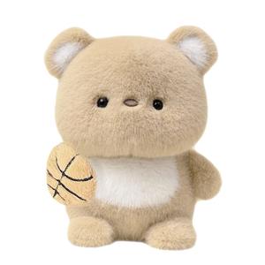 Плюшевая кукла баскетбольный медведь высота 16см AIZIYUO