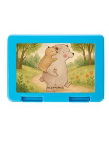 Mr. & Mrs. Panda Коробка для хранения с дизайном «Папа Медведь», без надписи, белого цвета