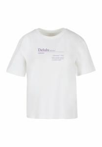 Футболка с набивным рисунком DELULU DEFINITION Mister Tee, белый