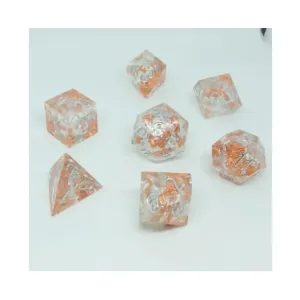 Поли-набор расплавленного сокровища (7), Liquid Core Dice