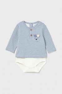 Детский боди Mayoral Newborn, синий