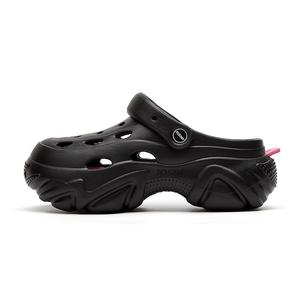 JOSINY Клоги женские черные розово-красные, цвет Black Rose Red