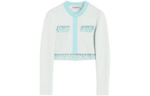 Lanvin Короткое пальто Women's Light Blue